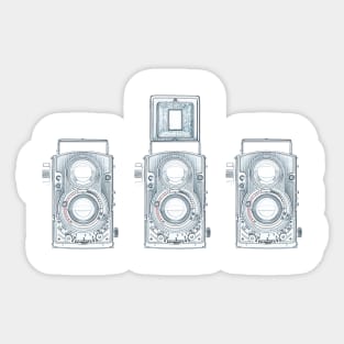 Vintage Cameras Sticker